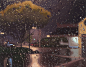 这不是照片 – 美国画雨的超写实画家gregory thielker 油画欣赏--创意图库