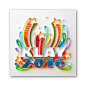 Le Klay New year card : New Year card designed for french sports club Le Klay