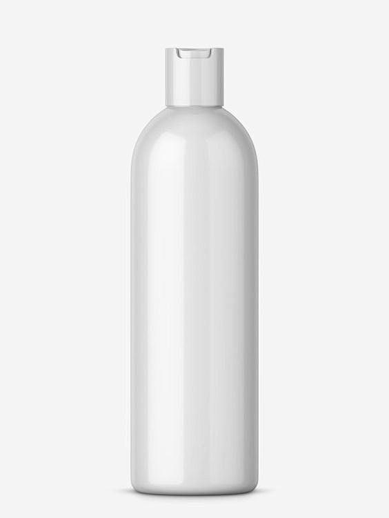 Bottle with disc top...