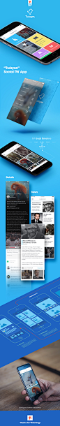 Twizyon App : Twizyon social TW App / UI/UX Design