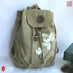 手绘帆布包