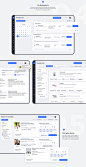 web system on Behance