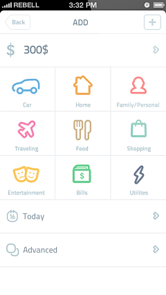 疯了采集到App 主导航