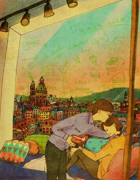 【图片】爱·小时光【插画吧】_百度贴吧