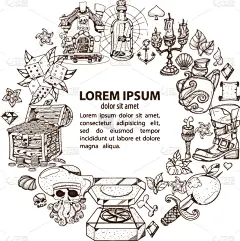 海盗,圆形,幽默,游戏,式样,多样,动画片,化妆舞会服,性格,童年