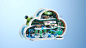 animation  azure azure certification Azure Palace cartoon Character design  characters cloud Digital Art  Microsoft