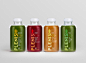 Plenish果汁品牌视觉和包装设计