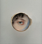 Edward Greene Malbone - Eye of Maria Miles Heyward, circa 1802.   The Metropolitan Museum of Art