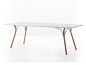 桌子 ARCH DINING TABLE by Wiener GTV Design