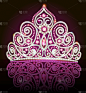 王冠,贵重宝石,雌性动物,华丽的,对称,华贵,冠状头饰