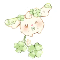 幻想生物·四叶草飞兔 - 小红书