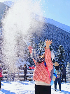 橘枳子采集到西岭雪山