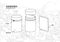 尚智×三只松鼠 | 藕粉饮品系列包装-古田路9号-品牌创意/版权保护平台
