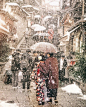 街巷的尺度·京都的雪 ​​​​