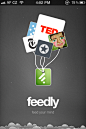 Feedly_News.PNG (640×960) #启动页面# #APP# #启动界面#