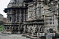 Carved exterior view of Kopeshwar Temple, Khidrapur, Maharashtra, India - 图虫创意图库正版图片,视频,插图,微博微信公众号配图,自媒体素材