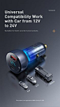 Baseus 65W Car Charger Dual USB Quick Charge 4.0 3.0 USB Car Charger for Huawei SCP QC4.0 QC3.0 Fast Charging Charger For iPhone| | - AliExpress