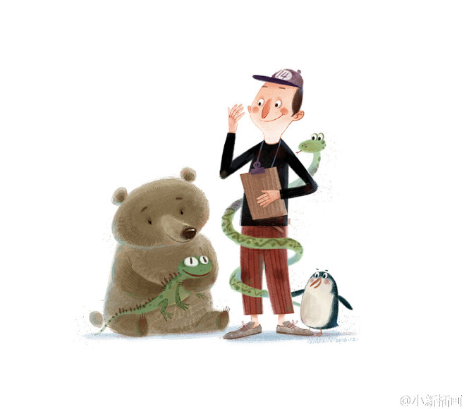 小新插画的微博_微博