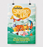 Stories For Life : We worked with The Hardy Boys and THB Disturbance to create Geisha's Stories To Life campaign, complete with an illustrated waterproof childrens book.Creative Direction: Geoff PatonArt Direction: Dylon Dreyer / Hylton WarburtonDesign / 