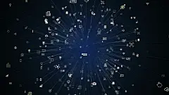 物联网慢动作很多事物之间的连接，云技术