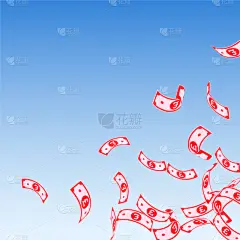 帐单,半空中,英镑,壁纸,天空,落下