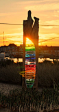 Louise V Durham Stained Glass Sculptures Shoreham by Sea: