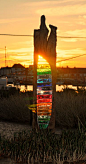 Louise V Durham Stained Glass Sculptures Shoreham by Sea: 