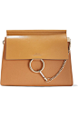 Chloé | Faye medium leather shoulder bag | NET-A-PORTER.COM