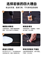 意式极简岩板餐桌简约现代大小户型进口北欧ins大理石家用饭桌椅-淘宝网