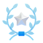 Wreath with Star  3D Icon