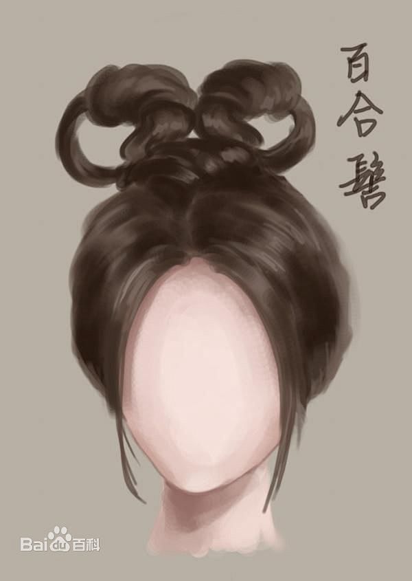 古装发型图片_百度百科