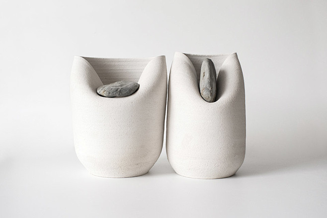 Vase with Stone / Ma...