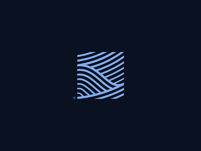 蓝色海浪！26海洋元素Logo设计