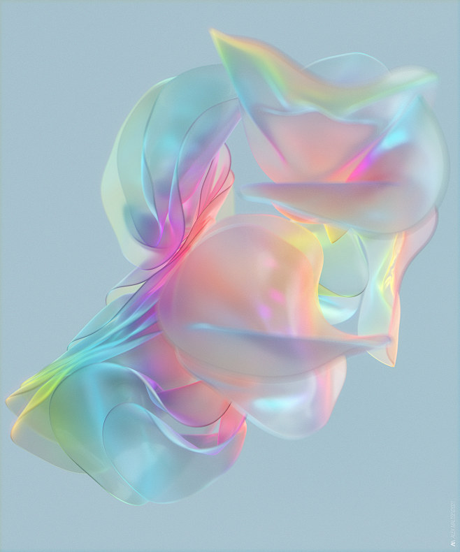 3D abstract backgrou...