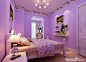 紫色富裕型儿童房设计图赏析