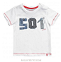 OMEIU英国正品代购Levi's童装婴儿宝宝数字休闲T恤12-36个月01.06