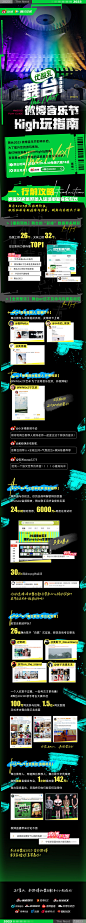 舞台2023 综艺长图 进阶报告长图 排版参考图片_综艺音乐长图