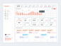 Dashboard for YogaPlanner dashboard design backoffice erp b2b saas schedule infographics infographic dashboard app ams appointment management yoga customers crm uiux uxui ui ux dashboard ui dashboard