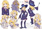 artbooksNAT : Little Witch Academia (リトル ウィッチ アカデミア)Full-color character designs for Little Witch Academia, illustrated by Yoh Yoshinari (吉成曜) were included in the March 2013 issue of Animestyle Magazine (Amazon...