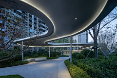 玛特照明设计采集到建筑部位--通道/廊架