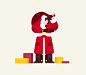 Santa Claus : This small project, comes down to the design of a very peculiar character like Santa Claus.