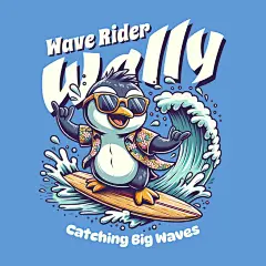 Wave Rider Wally 设计模板