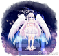 给#奥雅之光#品牌设计师活动投稿的新服设和我的新人设。不懂小妹妹们的喜好...大概不会出吧
