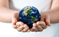 General 1920x1200 Earth globes miniatures hand fingers symbols