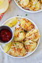 Parmesan Baked Fish Nuggets