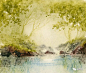 适合新手学习的水彩风景画家——大卫贝拉米 : 今天给大家介绍一位水彩风景画家，他不炫技、色彩简单，一样可以画得很唬人，很适合新手学习哦。 文末有画家教程书地址，需要的宝宝记得去找◑ω◐~ 大卫 贝拉米是英国水彩画家，以风景为主。佼佼觉得他的画法偏美…