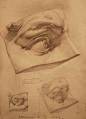 Ivan Laliashvili 一组人体解剖素描 ​ ​​​​
