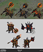 Infernal Mordekaiser, Hunter Gage : concept for infernal mordekaiser