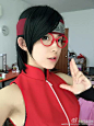 Cosplay Uchiha Sarada - Naruto