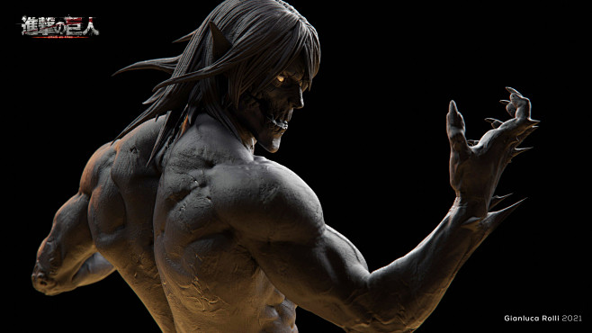 Beast Titan  vs Levi...